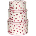 Emma Bridgewater Pink Hearts Cake Tin Set Emma Bridgewater Pink Hearts Cake Tin Set